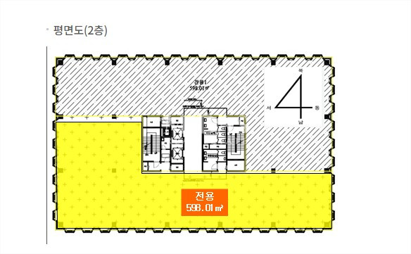 서울 송파구 신천동 180전용 H 잠실역 H 메인대형 사무실 임대 월세 매물번호 10516 사진 4